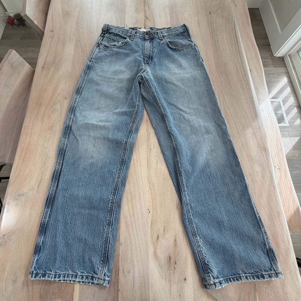 Vintage Carhartt 90s Y2K Straight Leg Jeans Distressed Size 34x34
